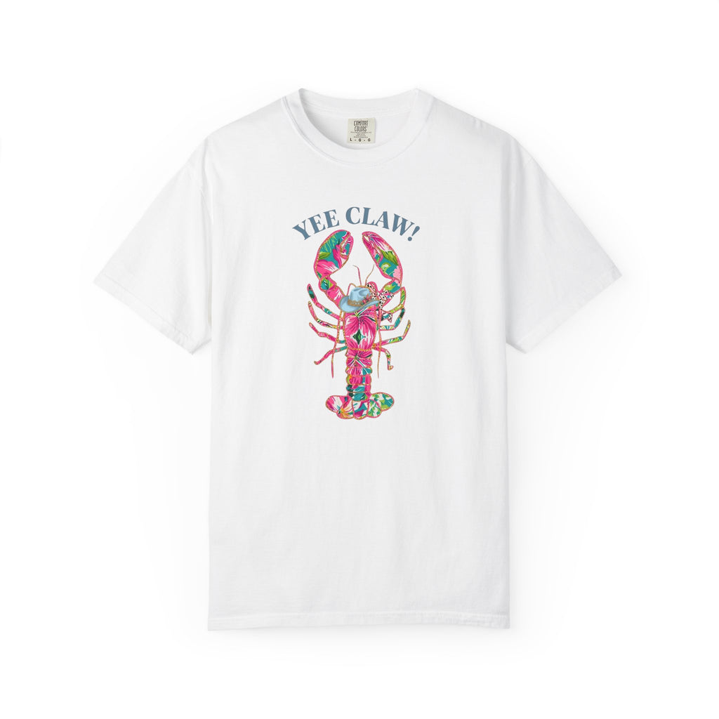 Yee Claw Coastal Cowgirl Lobster Shirt