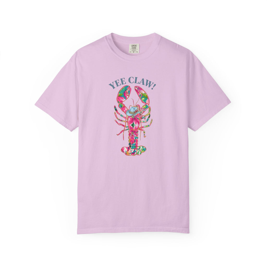Yee Claw Coastal Cowgirl Lobster Shirt