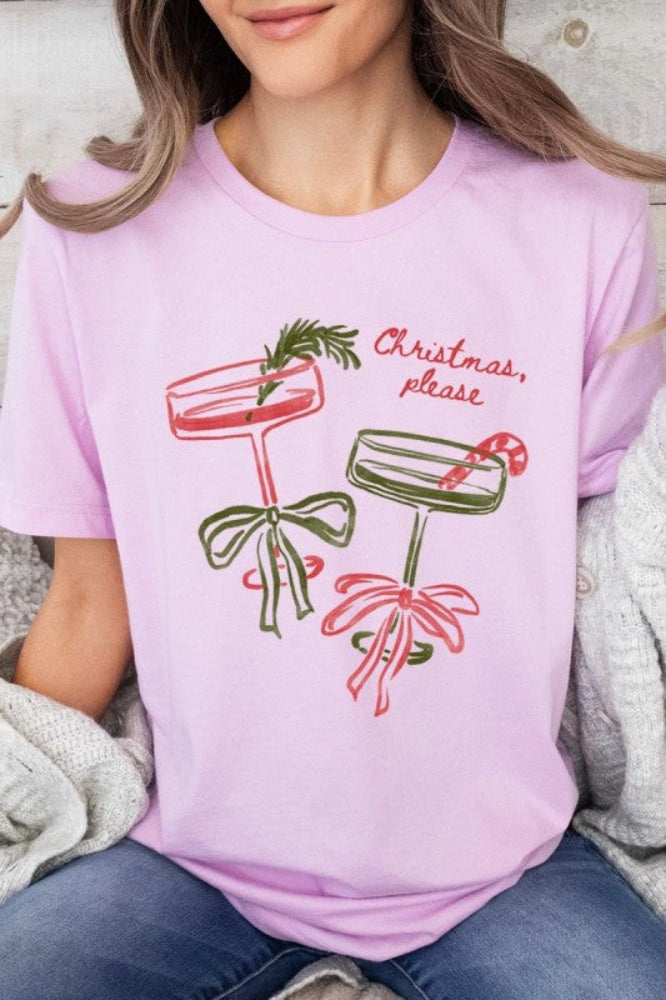 Christmas Please Cocktail Tee
