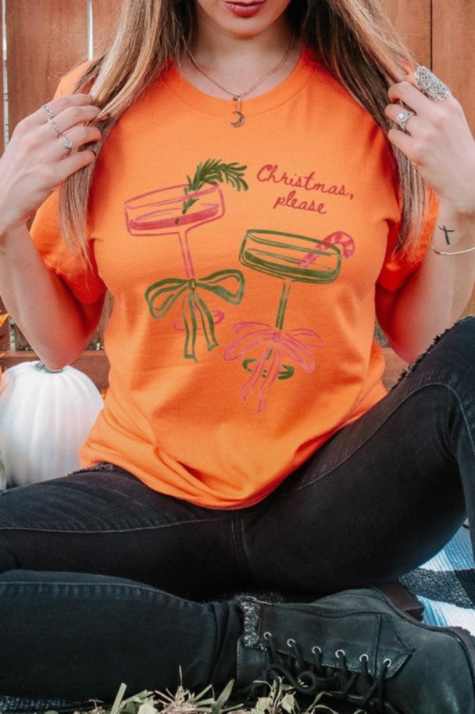 Christmas Please Cocktail Tee