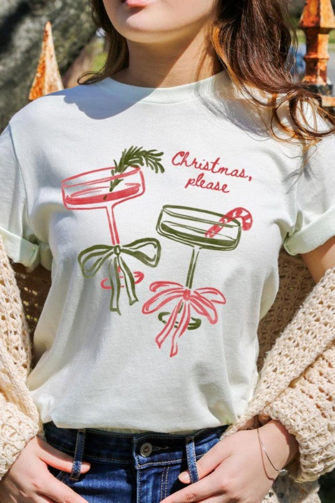 Christmas Please Cocktail Tee