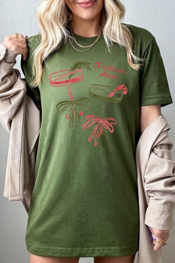 Christmas Please Cocktail Tee