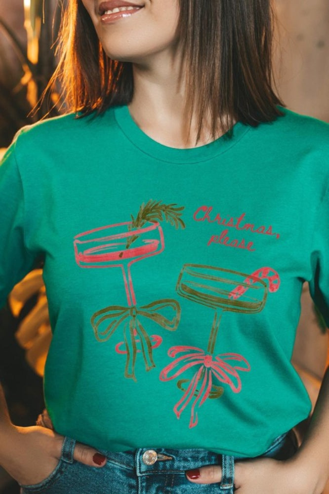 Christmas Please Cocktail Tee