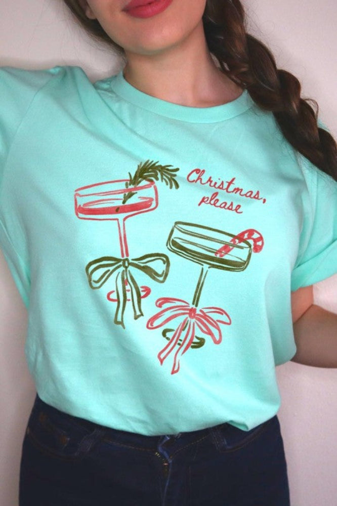 Christmas Please Cocktail Tee
