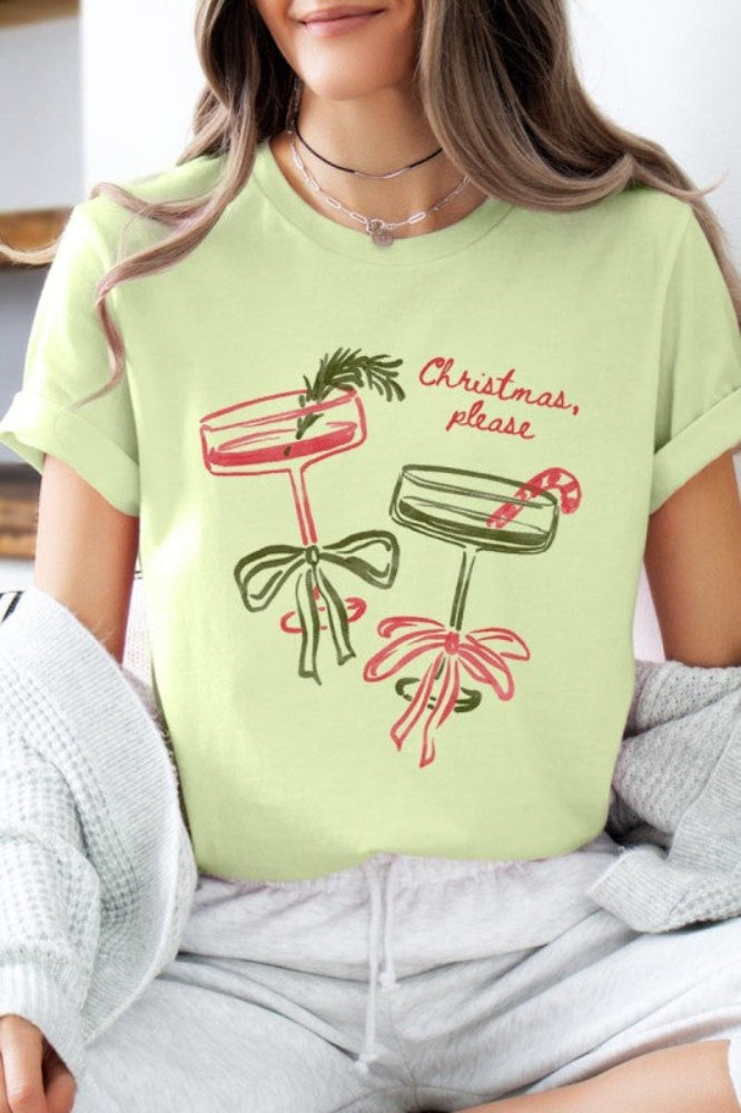 Christmas Please Cocktail Tee