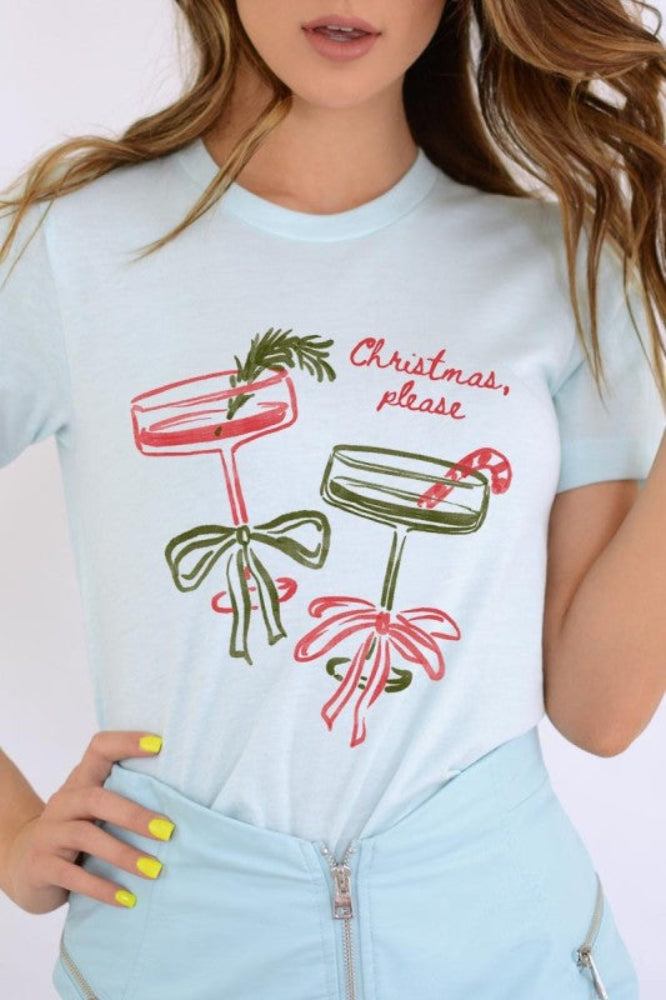 Christmas Please Cocktail Tee