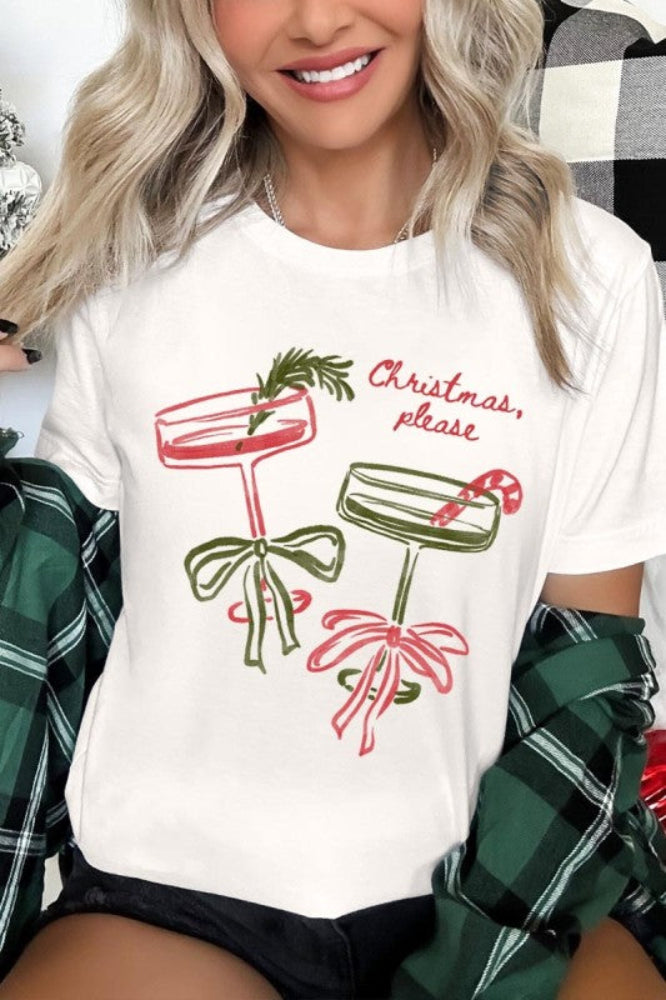 Christmas Please Cocktail Tee