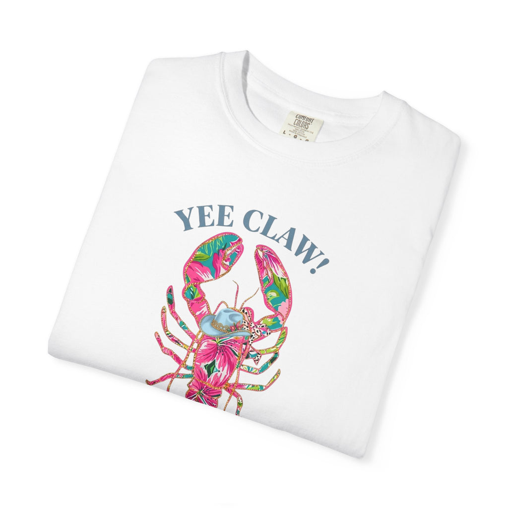 Yee Claw Coastal Cowgirl Lobster Shirt