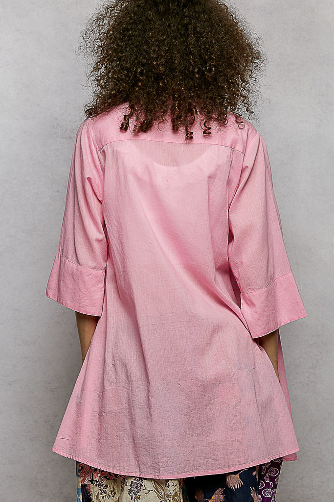 Floral Embroidered Shirt by POL