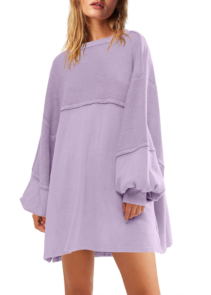 Sadie Oversized Sweatshirt Dress Tunic