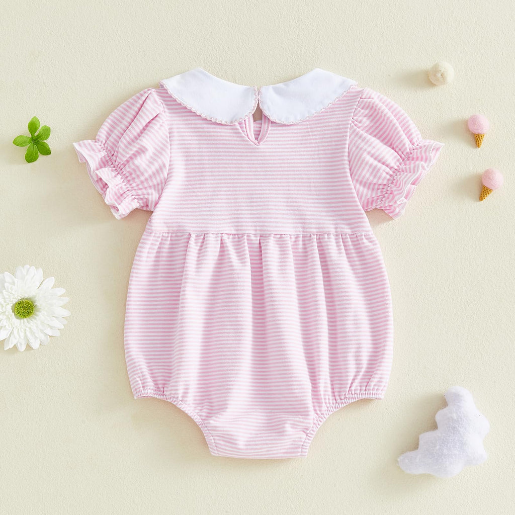 Oh So Precious Baby Girl Golf Outfit Hole In One Onesie Bubble Romper