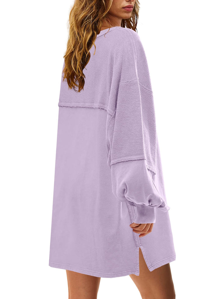 Sadie Oversized Sweatshirt Dress Tunic