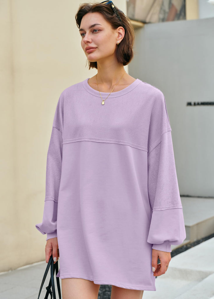 Sadie Oversized Sweatshirt Dress Tunic