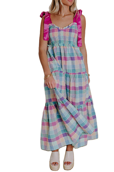 Summer Dreams Boho Tie Shoulder Sundress