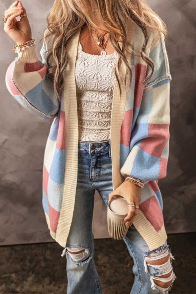 Back at the Farm Open Front Cardigan