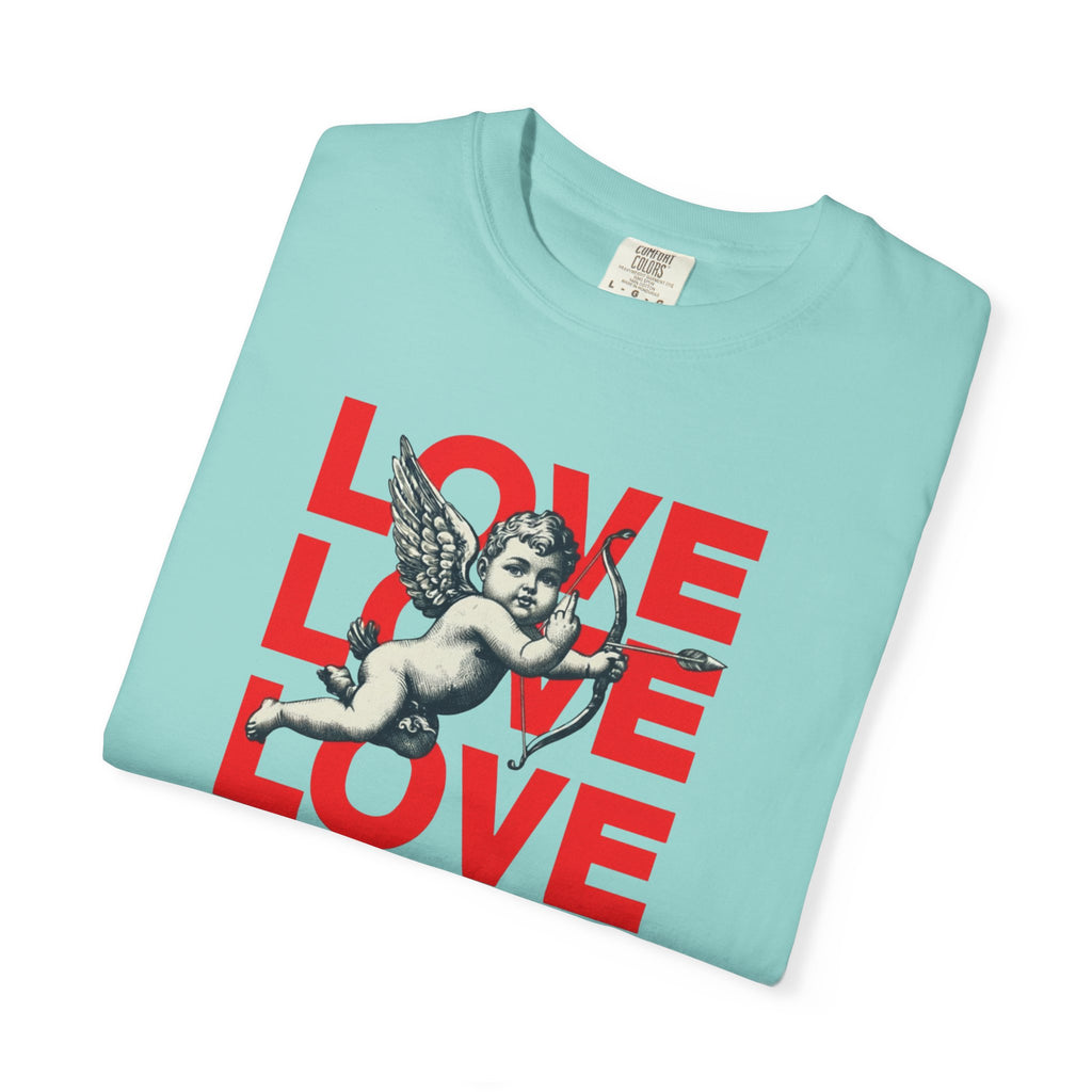 Fuck You Middle Finger Cupid Valentines Shirt