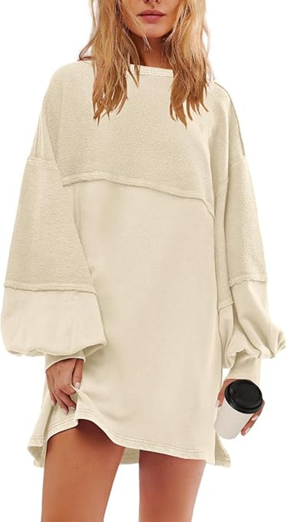 Sadie Oversized Sweatshirt Dress Tunic