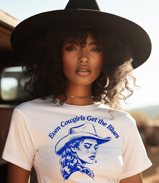 Even Cowgirls Get the Blues Tee