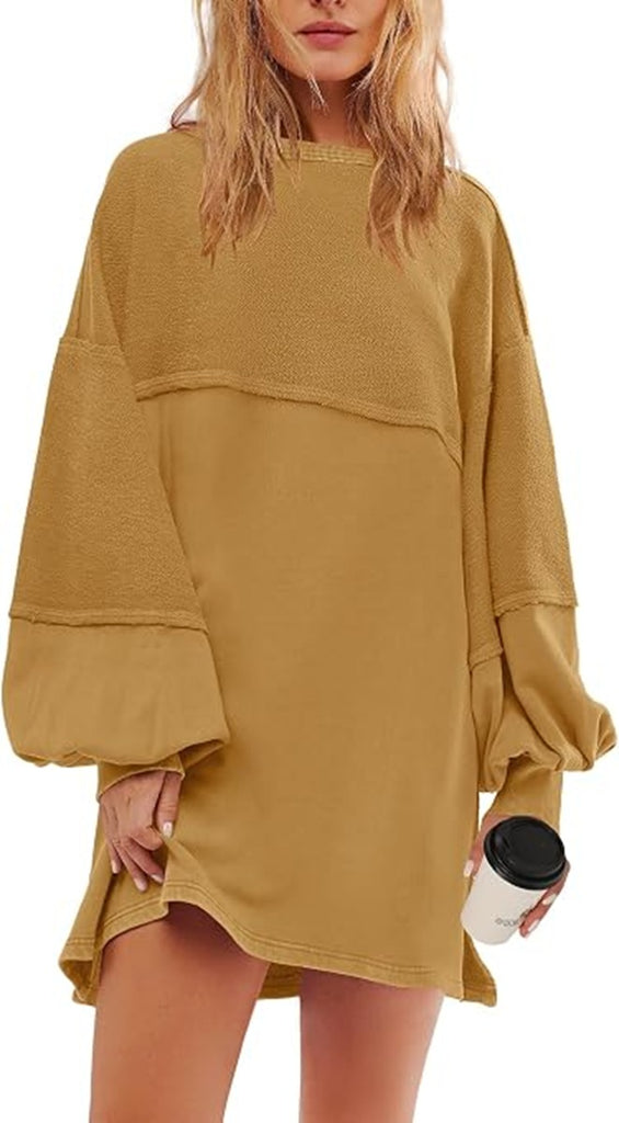 Sadie Oversized Sweatshirt Dress Tunic