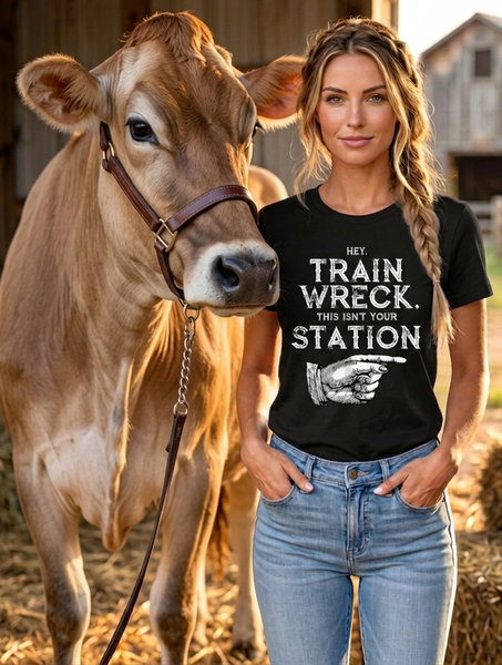 Hey Train Wreck This Isn't Your Station Tee