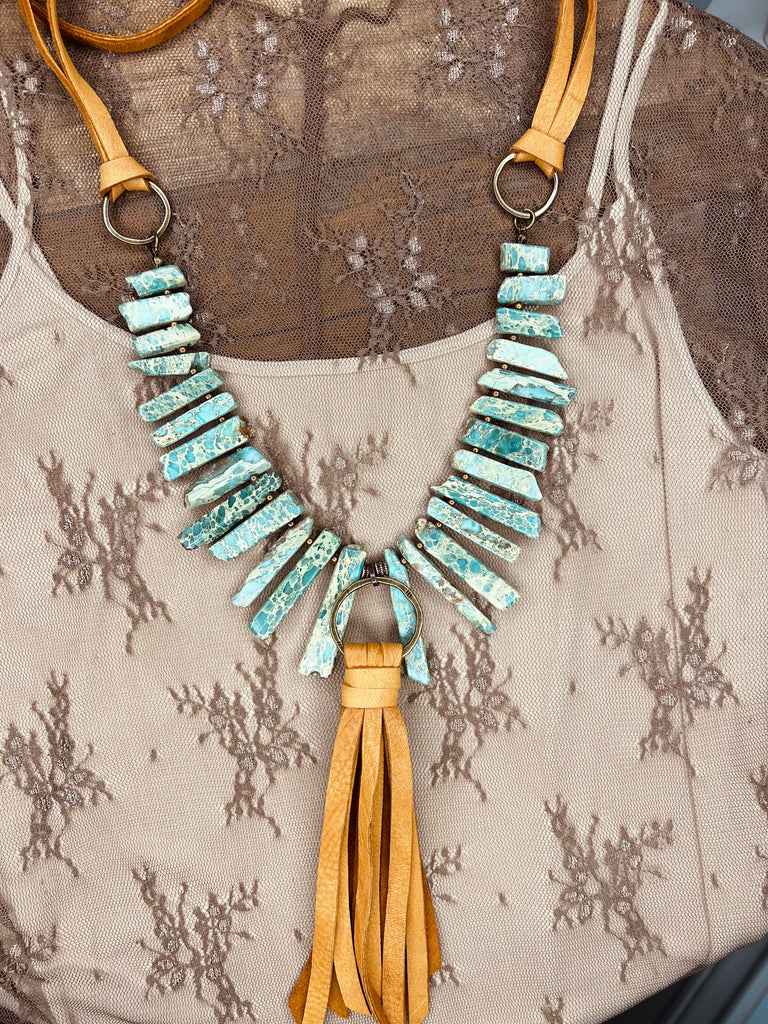 Sea Sediment Necklace