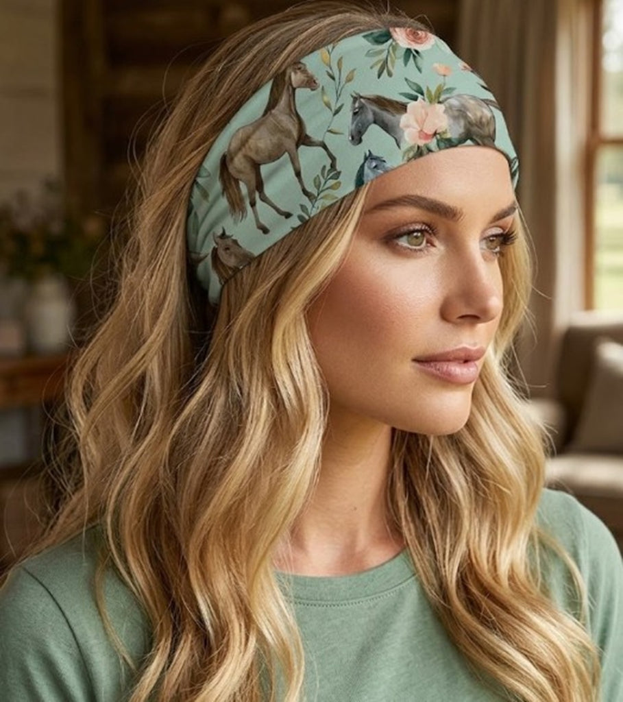 Horse Party Headwrap/Headband