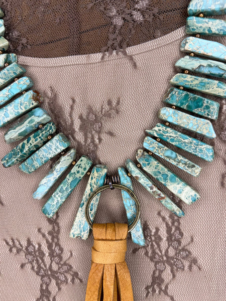 Sea Sediment Necklace