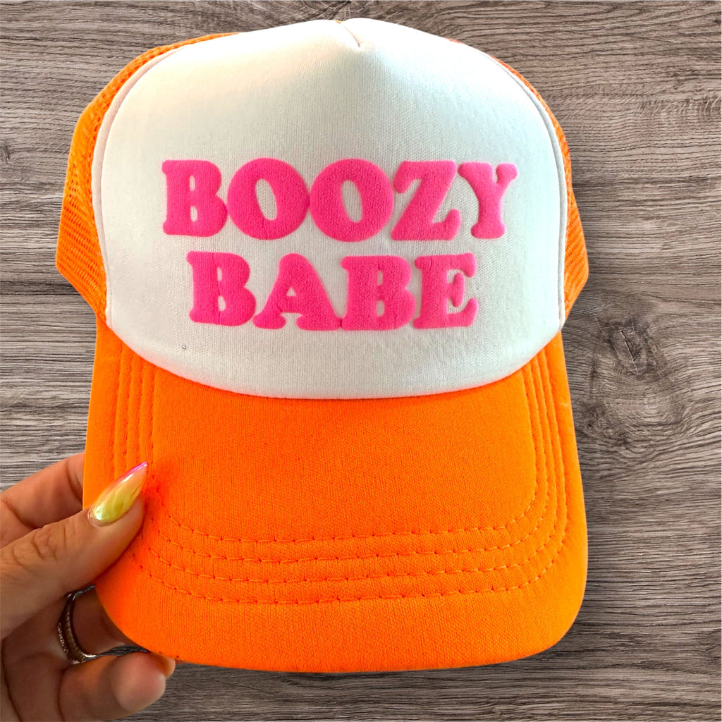 Boozy Babe Trucker Hat