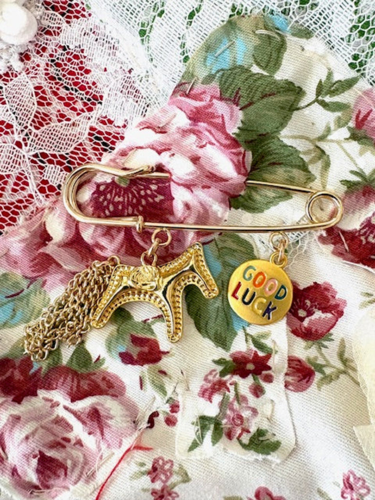 Vintage Soul: Hand-Sewn Upcycled Lace Red Bandana Scarf