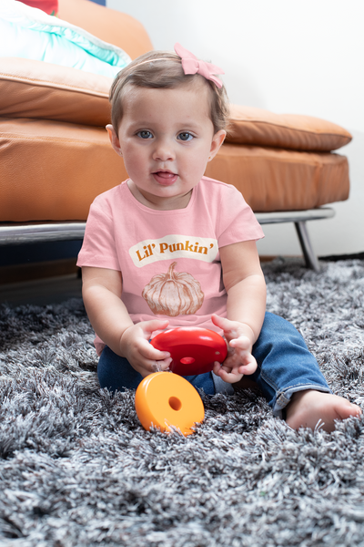 Cute Punkin' Fall Tee Shirt for Baby, Toddlers, Kids