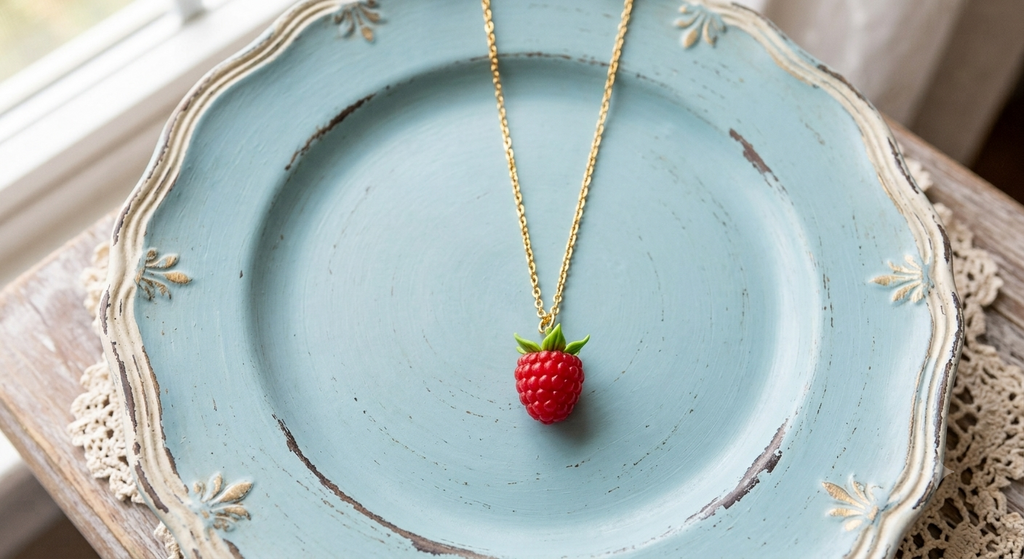 The Darn Cutest Raspberry Necklace