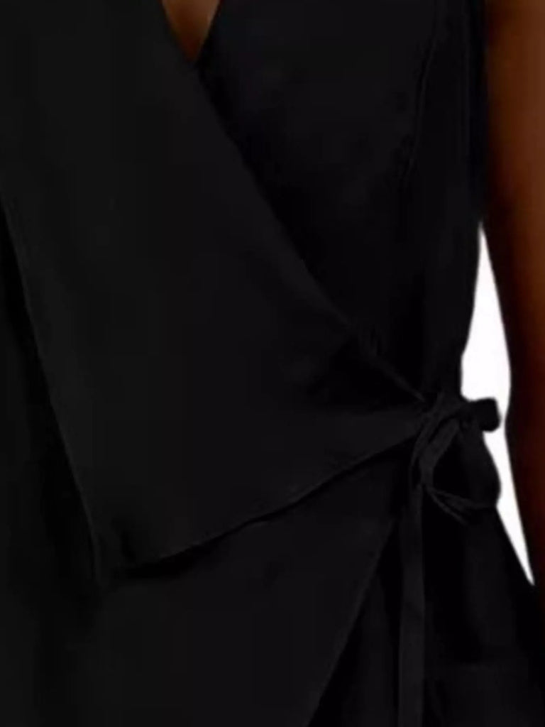 Suns Out Tie Detail Top
