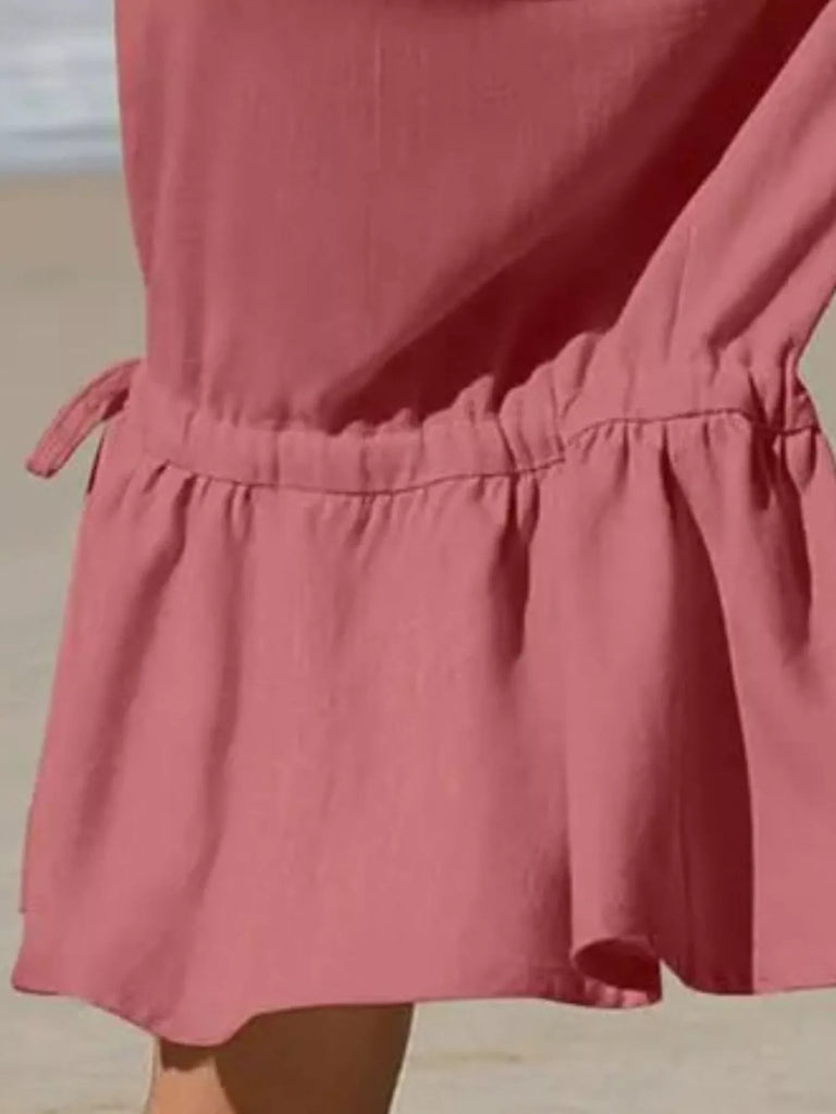Barnyard Whispers Wide Leg Pants with Ruffle Hem