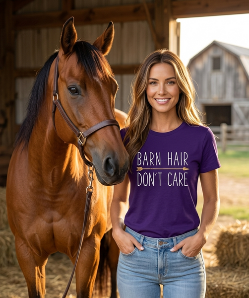 Barn Hair Don't Care Tee