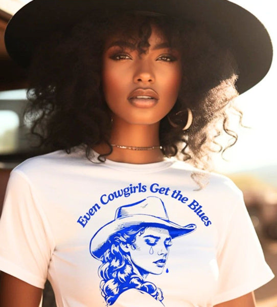 Even Cowgirls Get the Blues Tee