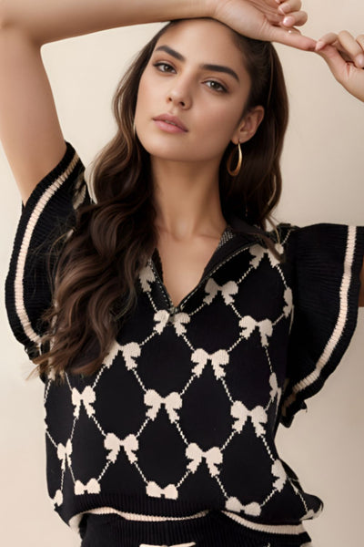 Going Steady Bow Sweater