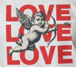 Fuck You Middle Finger Cupid Valentines Shirt