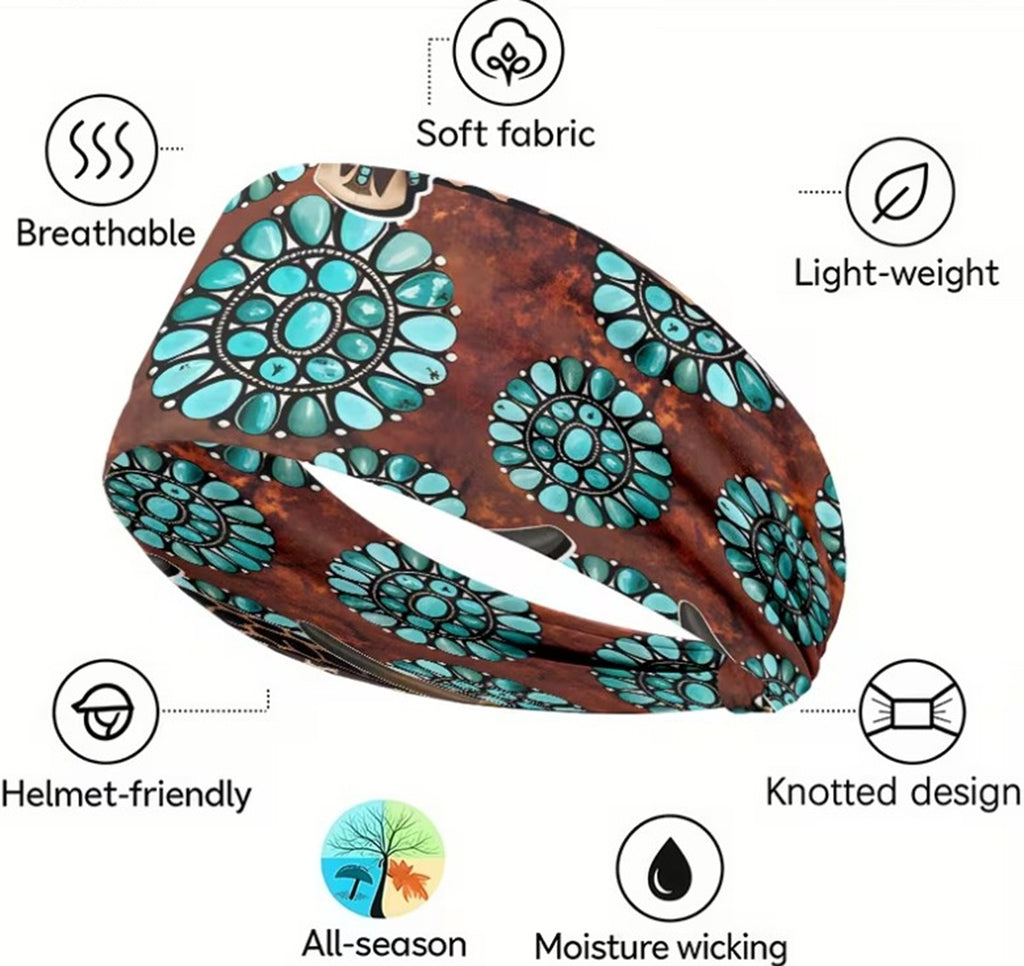 Gimme All the Turquoise Headwrap/Headband
