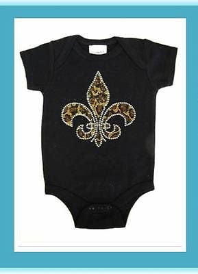 Adorable Western Inspired Fleur de Lis Onesies