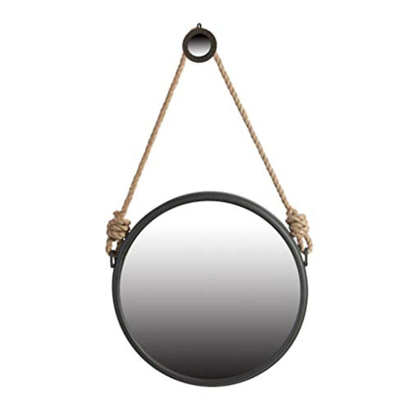 Rope Strap Mirror with Hanger