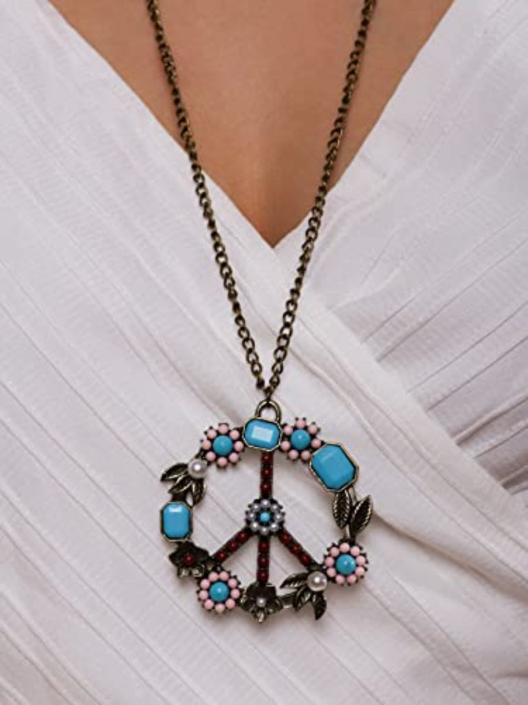 Peace and Love Necklace