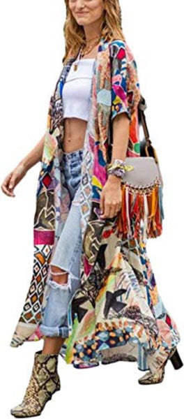 Panhandle Tribal Cardigan Duster Boho