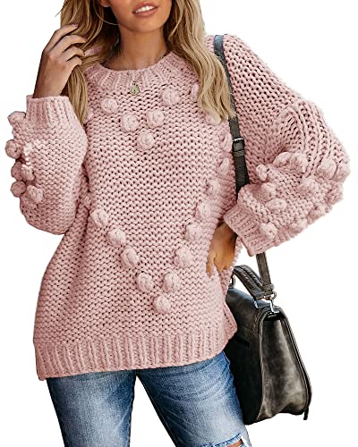 Pom pom heart sweater hotsell