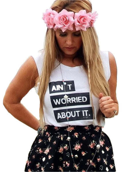 Ain't Worried About It Tank by Alli Dee Collection