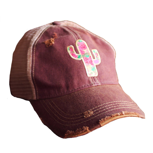 Cactus Rose Cap by Original Cowgirl Clothing Company