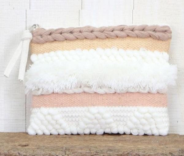 Hand Loomed Clutch Purse by Lovestitch