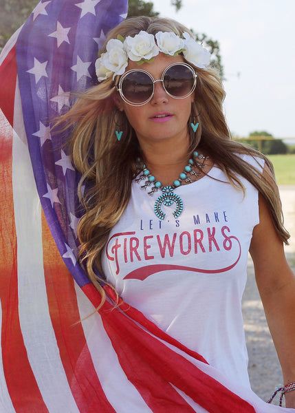 Let's Make Fireworks Tank Ali Dee