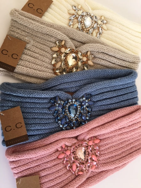 Gorgeous Jeweled Headband with Rhinestones - Posh Equestrian - 1