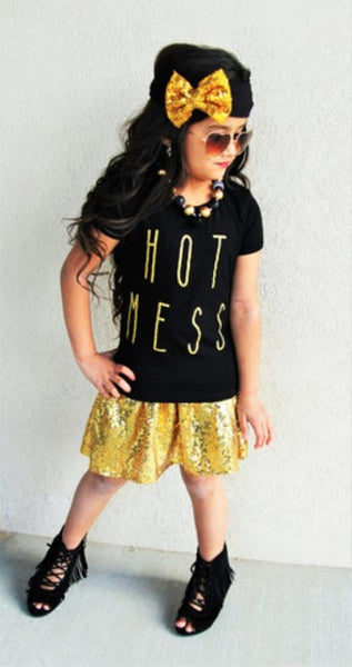 Child Hot Mess Tee