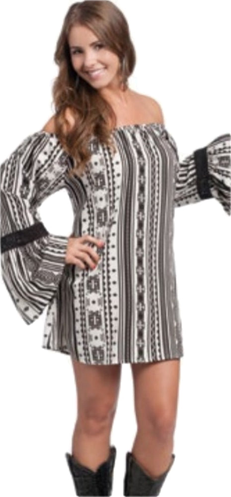 off shoulder cowgirl dress TIMELESS COWGIRL COLLECTION THIRTYWAY